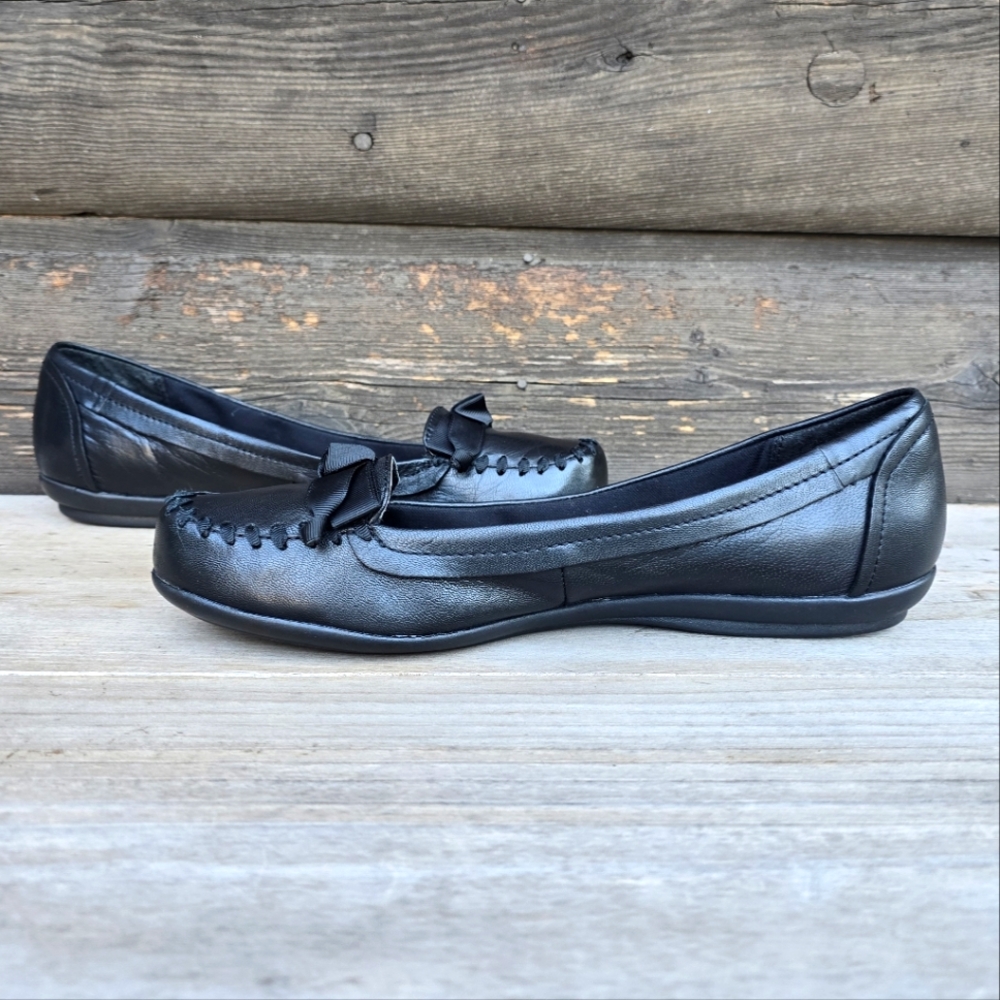 BareTraps Camara Y2K Feminine Minimalist Leather Ribbon Comfort Ballet Flats 10M - Picture 5 of 16